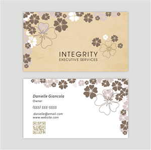 Business Card Design by LanaStyle for this project | Design: #621569