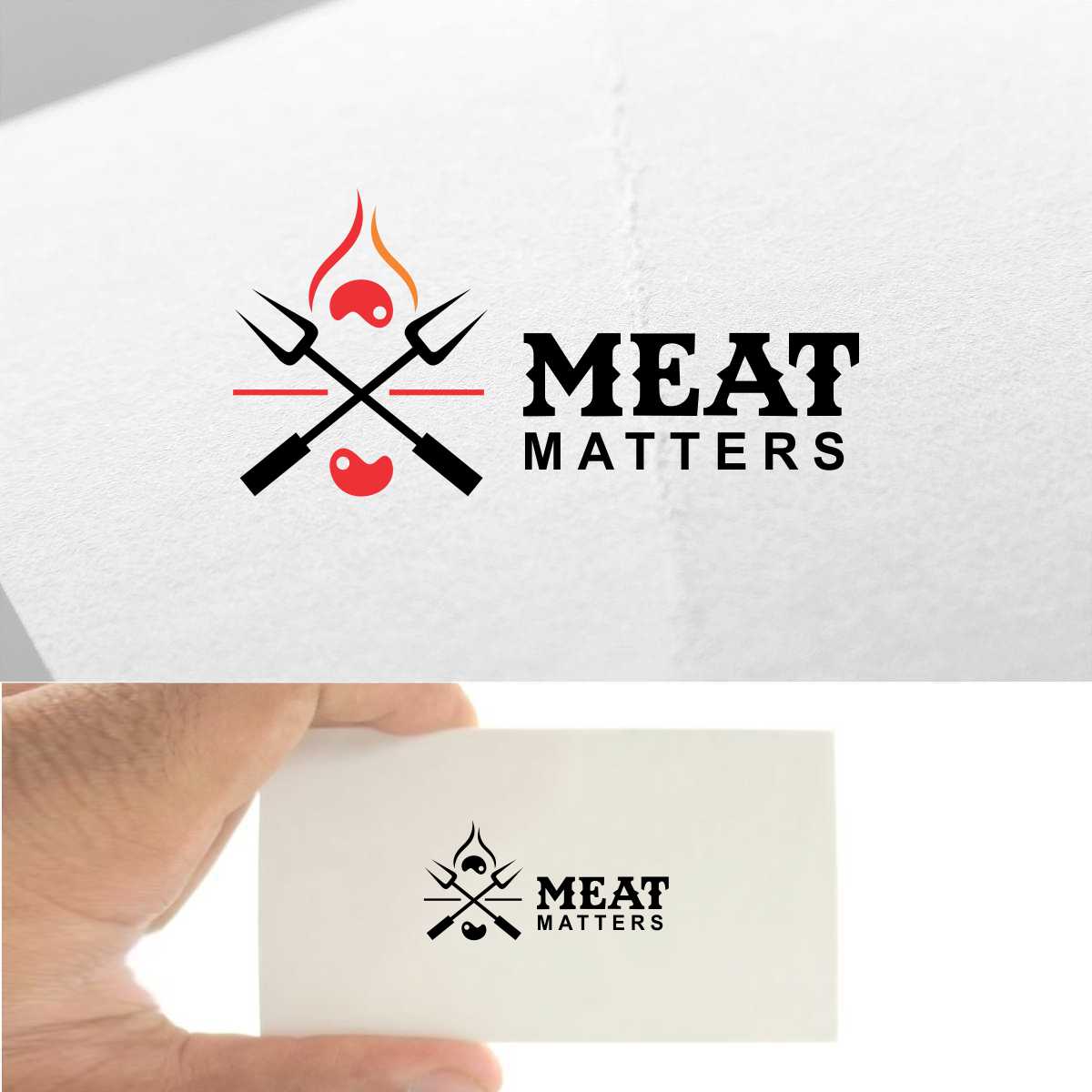 Logo Design by e-graphics for Meat Matters | Design #16564092