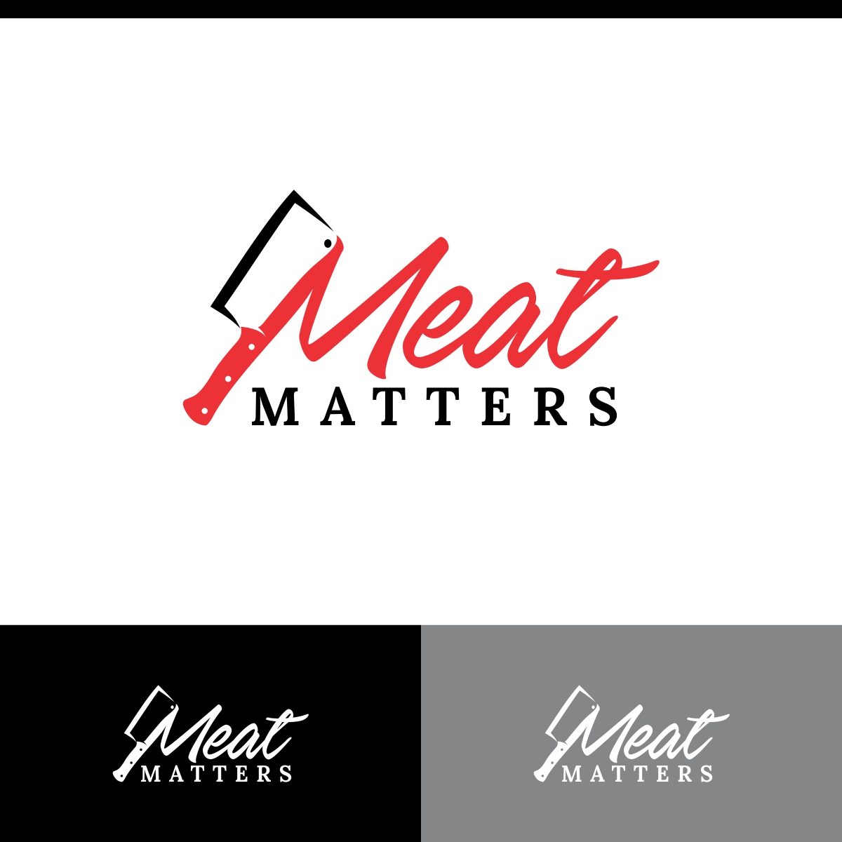 Logo-Design von e-graphics für Meat Matters | Design #16564094