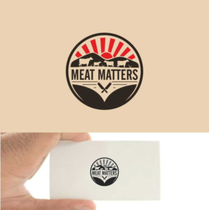 Logo-Design von e-graphics für Meat Matters | Design: #16631865