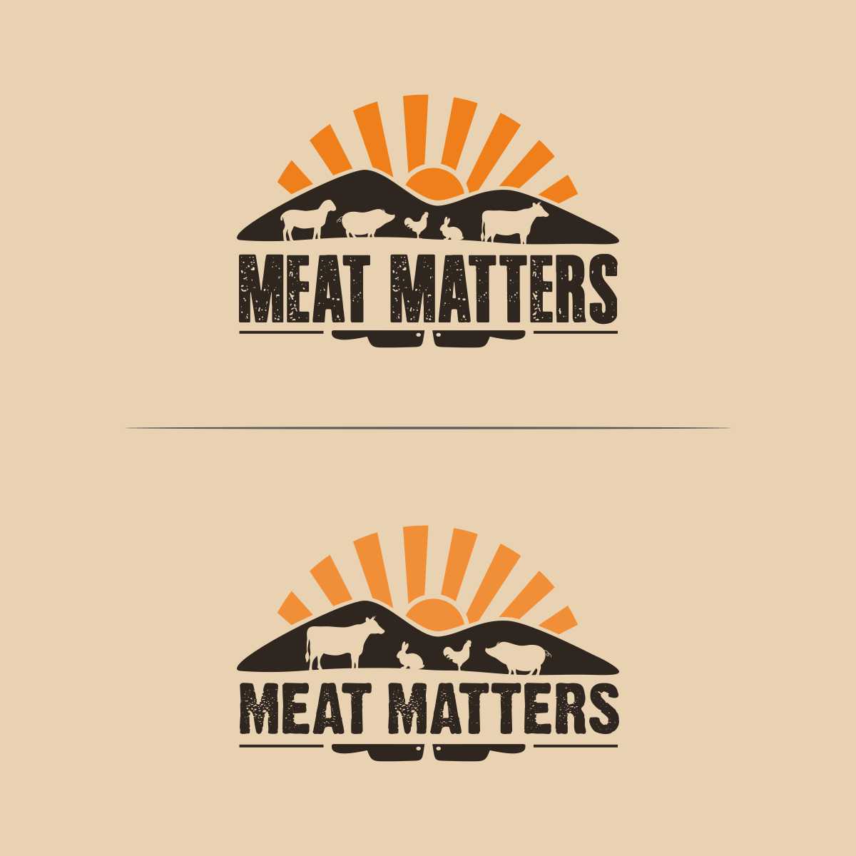 Logo Design by e-graphics for Meat Matters | Design #16820094