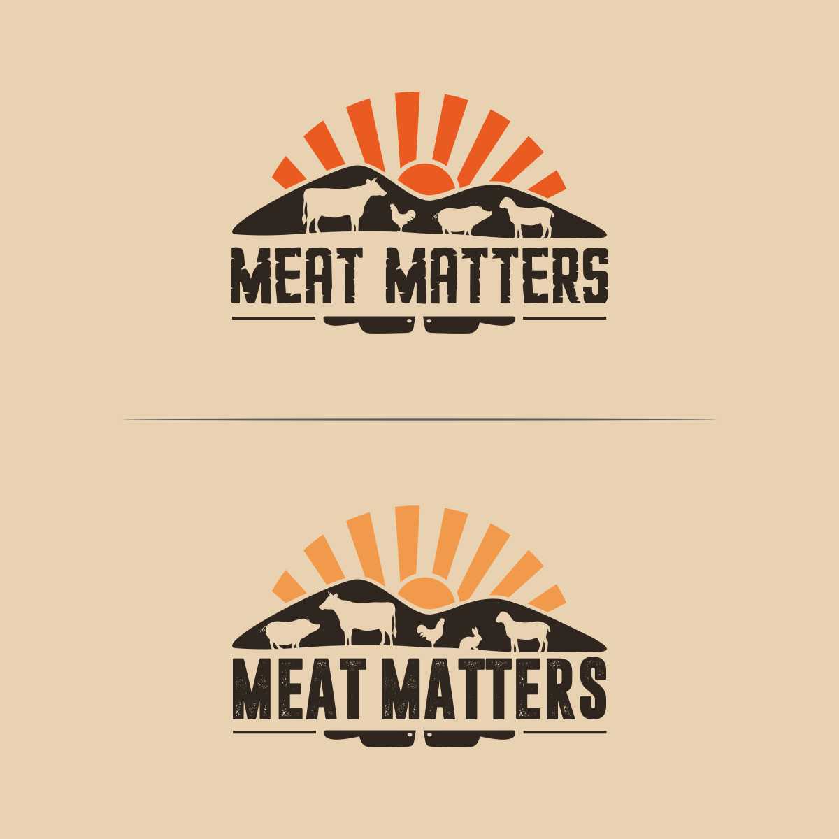 Logo-Design von e-graphics für Meat Matters | Design #16820095