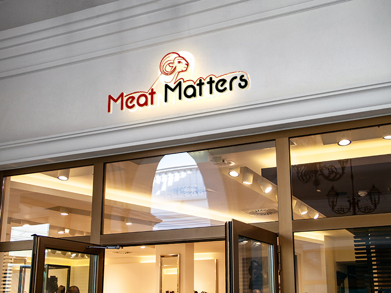 Logo-Design von Sherpa design für Meat Matters | Design #16606575