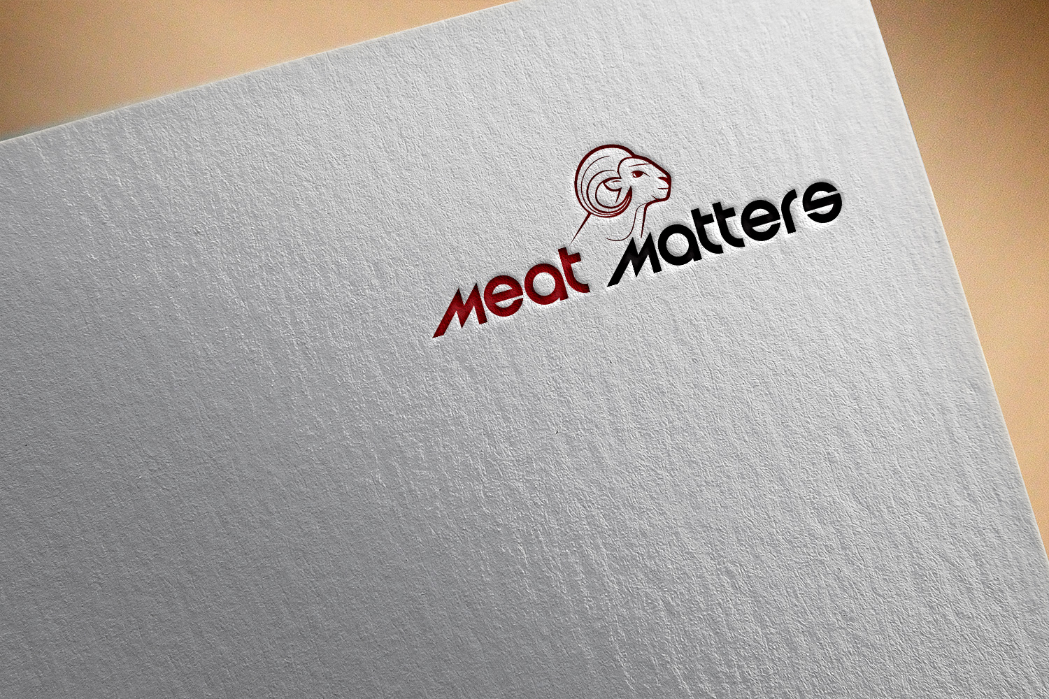 Logo Design by Sherpa design for Meat Matters | Design #16618746