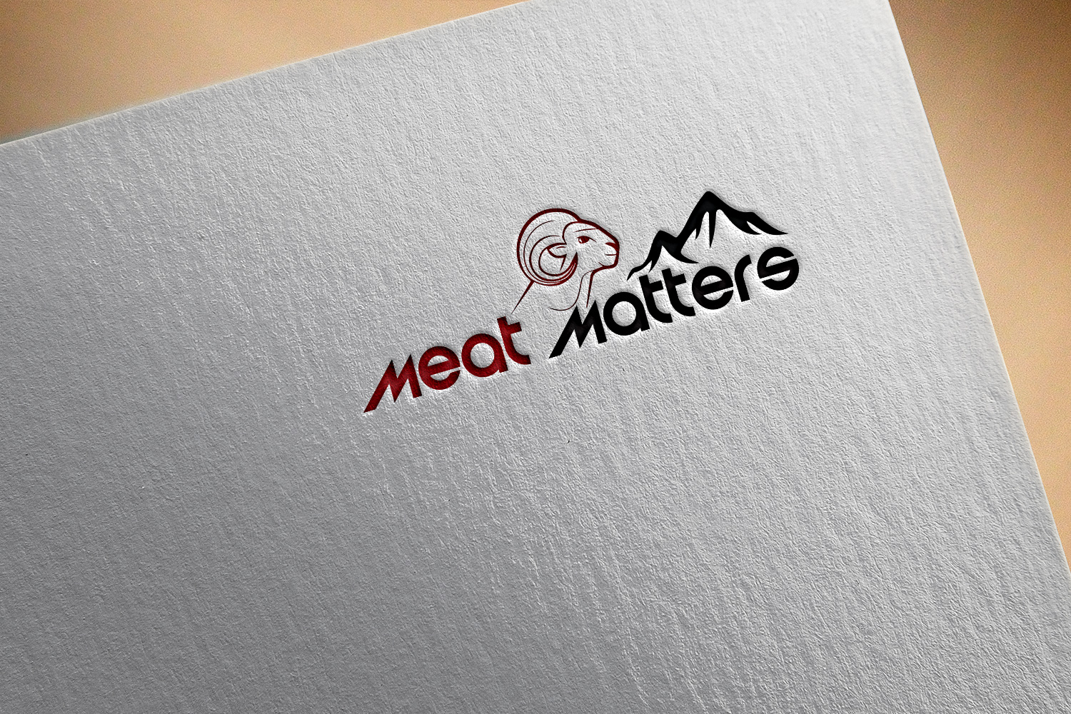 Logo Design by Sherpa design for Meat Matters | Design #16618747