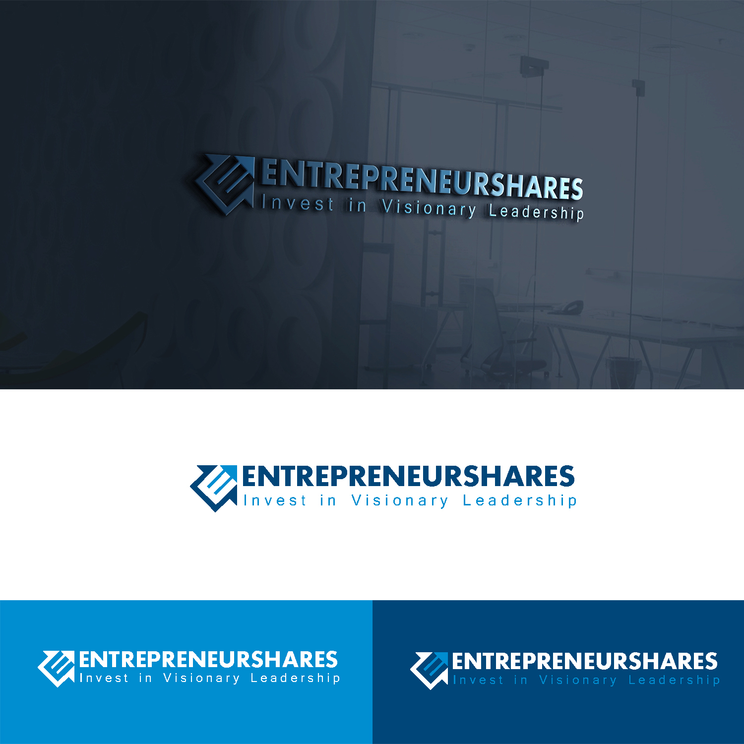 Logo Design by Brandcrate for EntrepreneurShares | Design #16543978