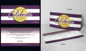 Invitation Design by EA5Designs for Aaron Henry Optometry  | Design: #16635824