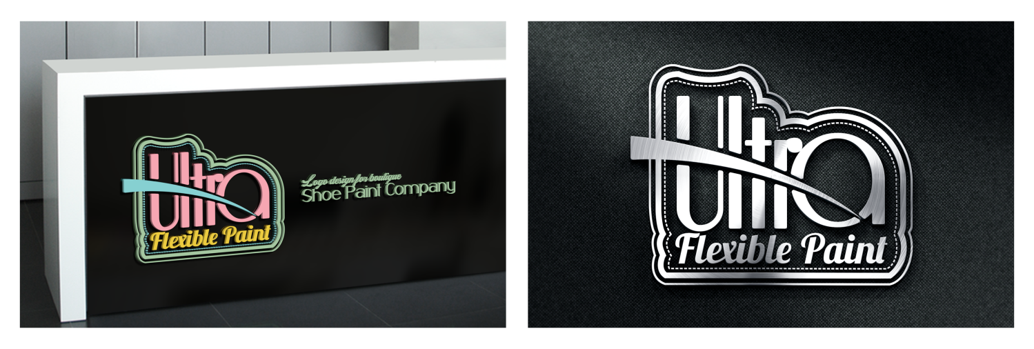 Logo-Design von Mr.O für Ultra Flexible Paint | Design #16703850