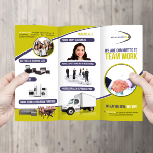 Brochure Design by creative.bugs for Momentum 3PL | Design: #16546536