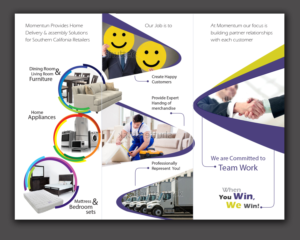 Design de Brochure par Gayan pour Momentum 3PL | Design : #16565953