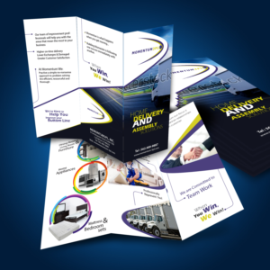 Sales brochure to promote delivery services  | Brochure Design by Gayan