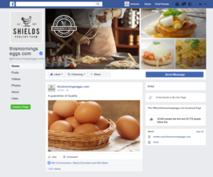 Facebook-Design von Sucre für dieses Projekt | Design: #16552541