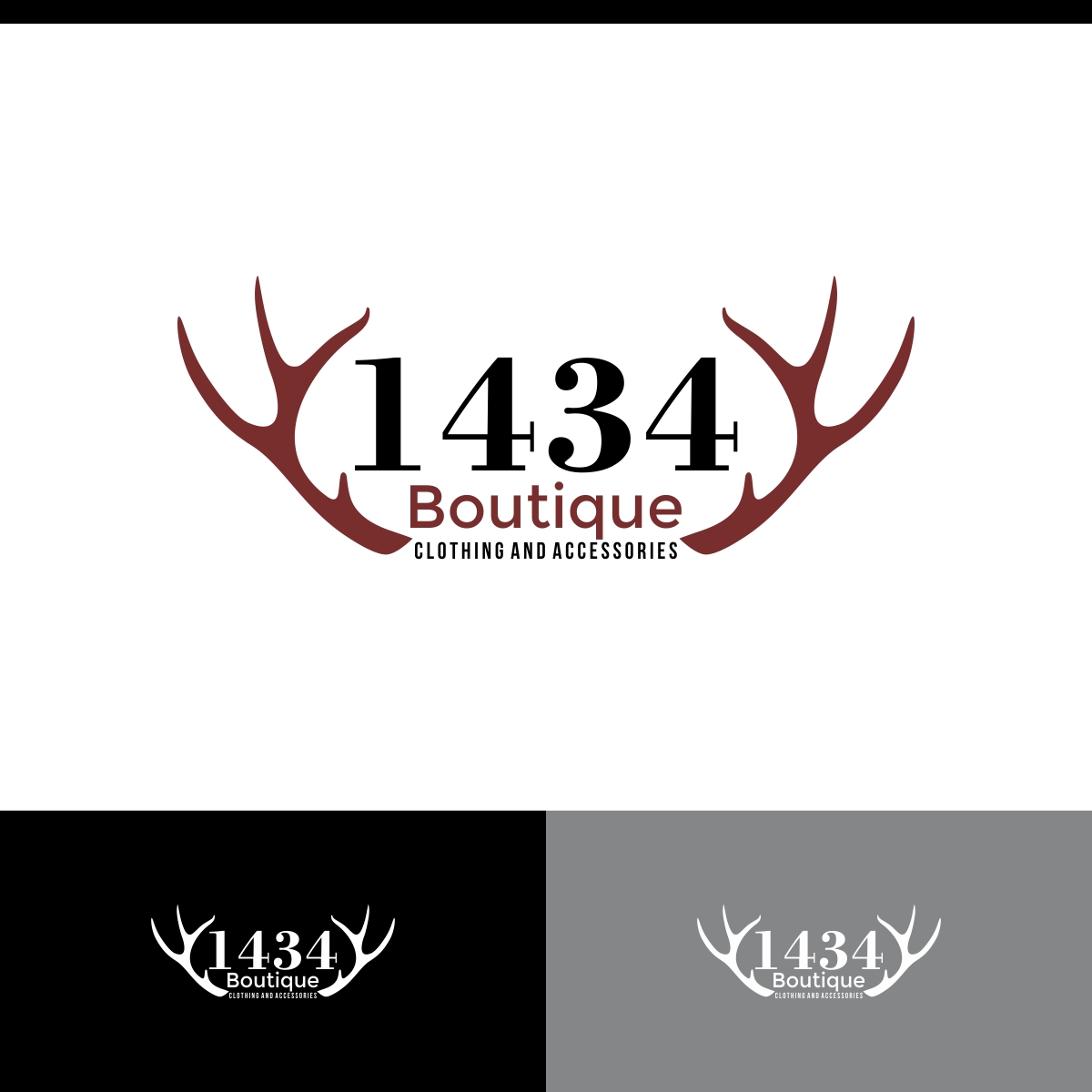 Logo Design by e-graphics for 1434 Boutique | Design #16543704