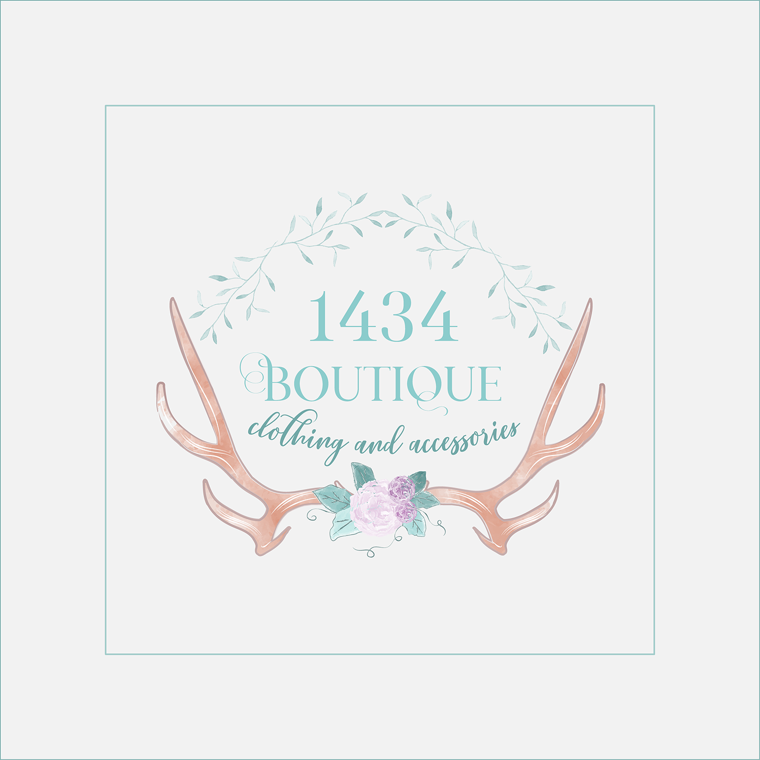 Logo Design by LaVitaBella67 for 1434 Boutique | Design #16592197
