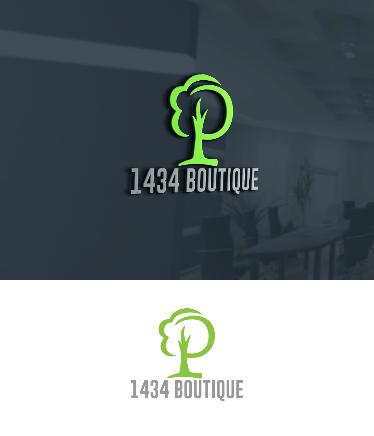 Logo Design by supercreative for 1434 Boutique | Design #16562264