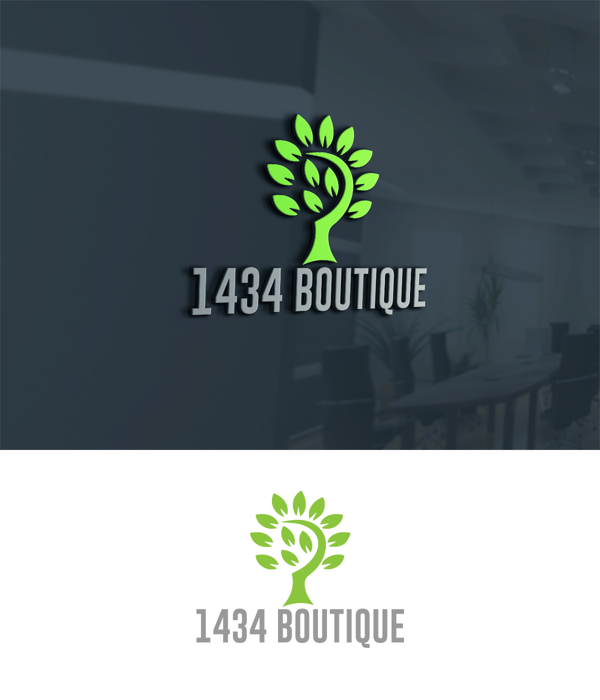Logo Design by supercreative for 1434 Boutique | Design #16562266