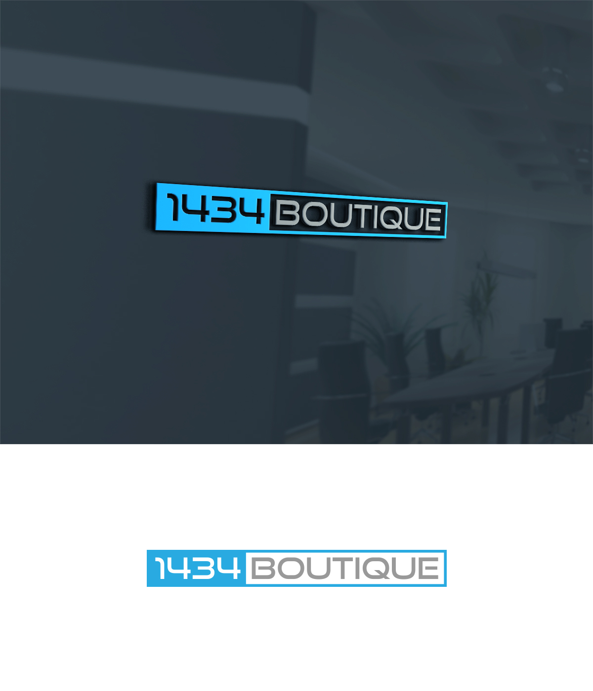 Logo Design by supercreative for 1434 Boutique | Design #16562271