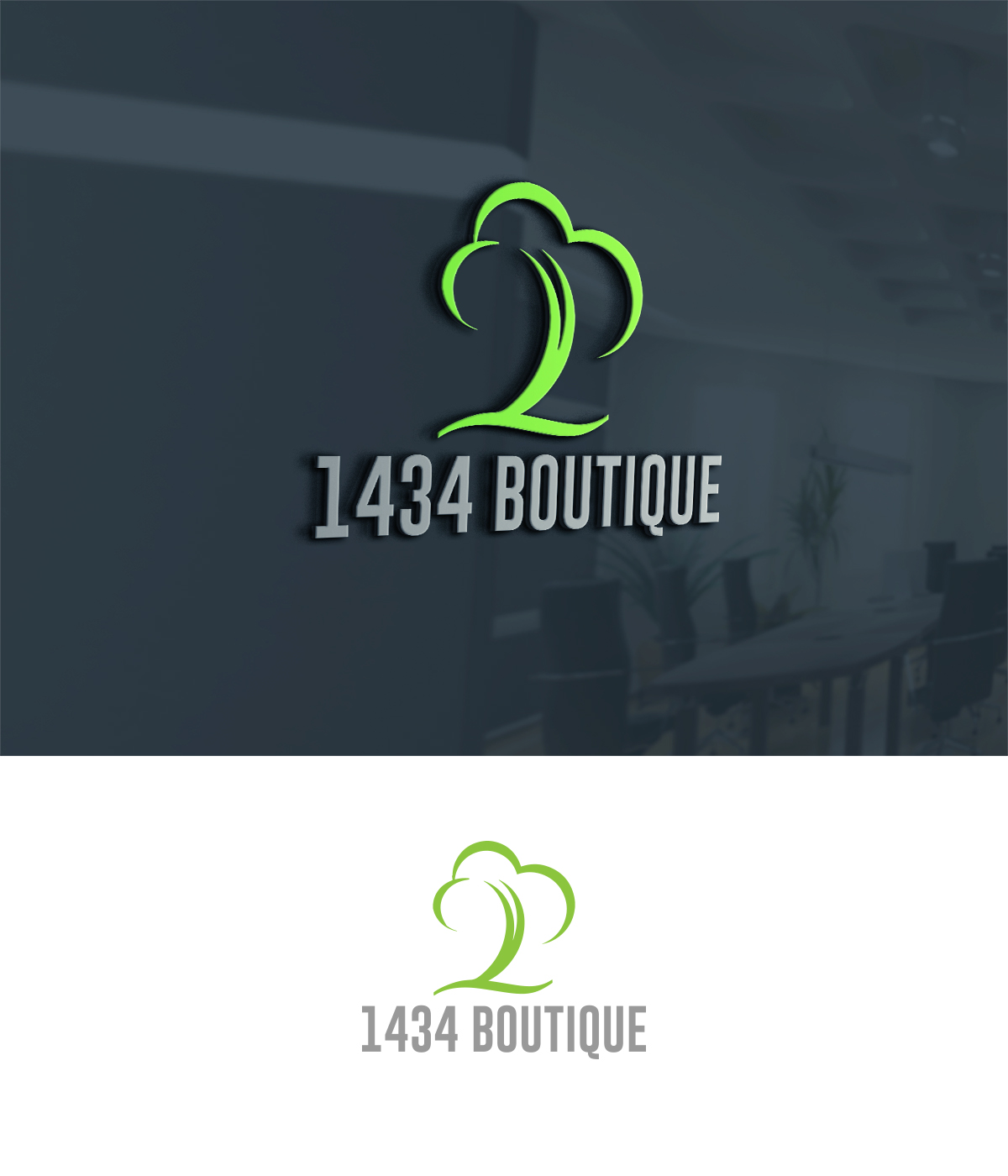 Logo Design by supercreative for 1434 Boutique | Design #16562272