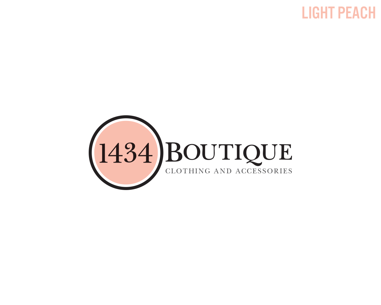 Logo Design by Aisha Studios for 1434 Boutique | Design: #16632421
