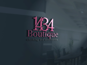 Logo Design by RANARANA for 1434 Boutique | Design: #16588725
