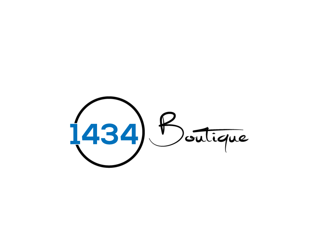 Logo Design by imsakiballhasan for 1434 Boutique | Design #16553026