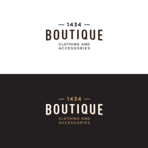 Logo Design by Tazmani for 1434 Boutique | Design: #16596166