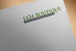 Logo Design by roman reings for 1434 Boutique | Design: #16555237