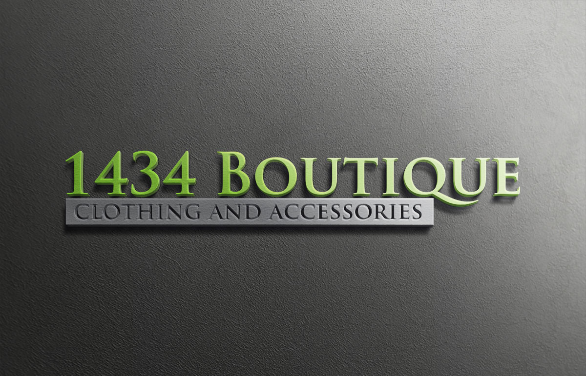 Logo Design by roman reings for 1434 Boutique | Design #16555238
