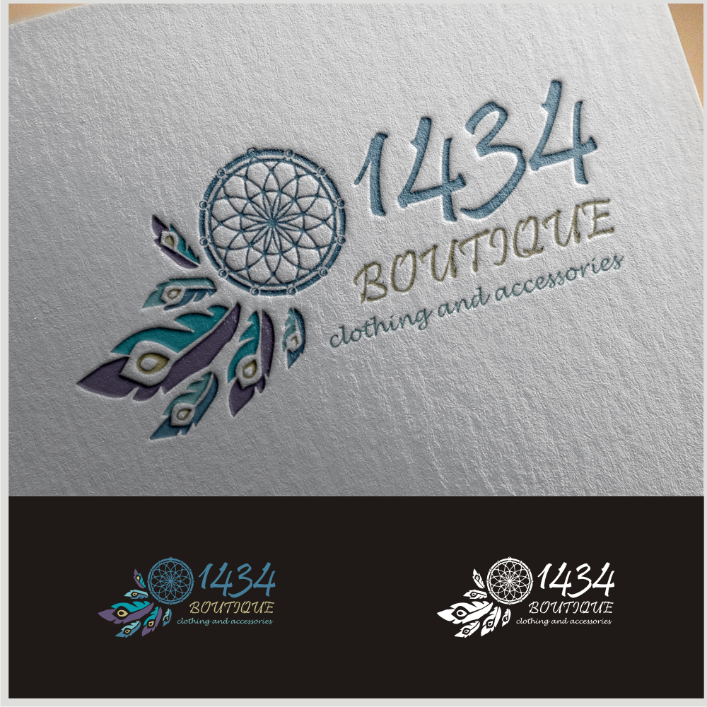 Logo Design by YOHANE$ for 1434 Boutique | Design #16555956