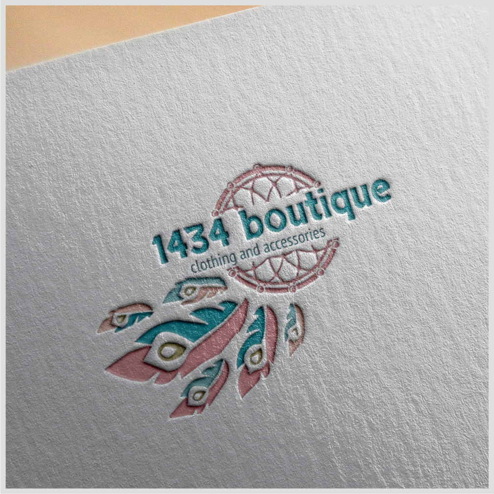 Logo Design by YOHANE$ for 1434 Boutique | Design #16566536