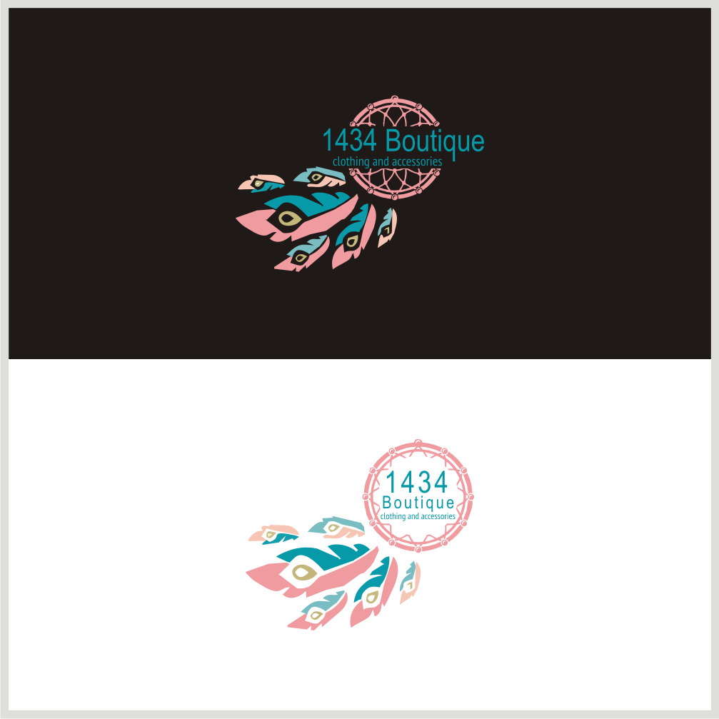 Logo Design by YOHANE$ for 1434 Boutique | Design #16574838