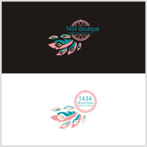 Logo Design by YOHANE$ for 1434 Boutique | Design: #16574838