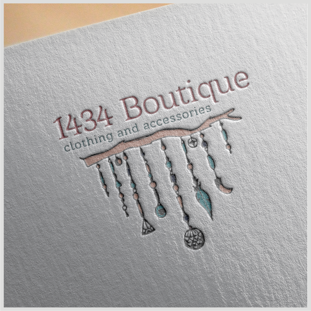 Logo Design by YOHANE$ for 1434 Boutique | Design #16574863