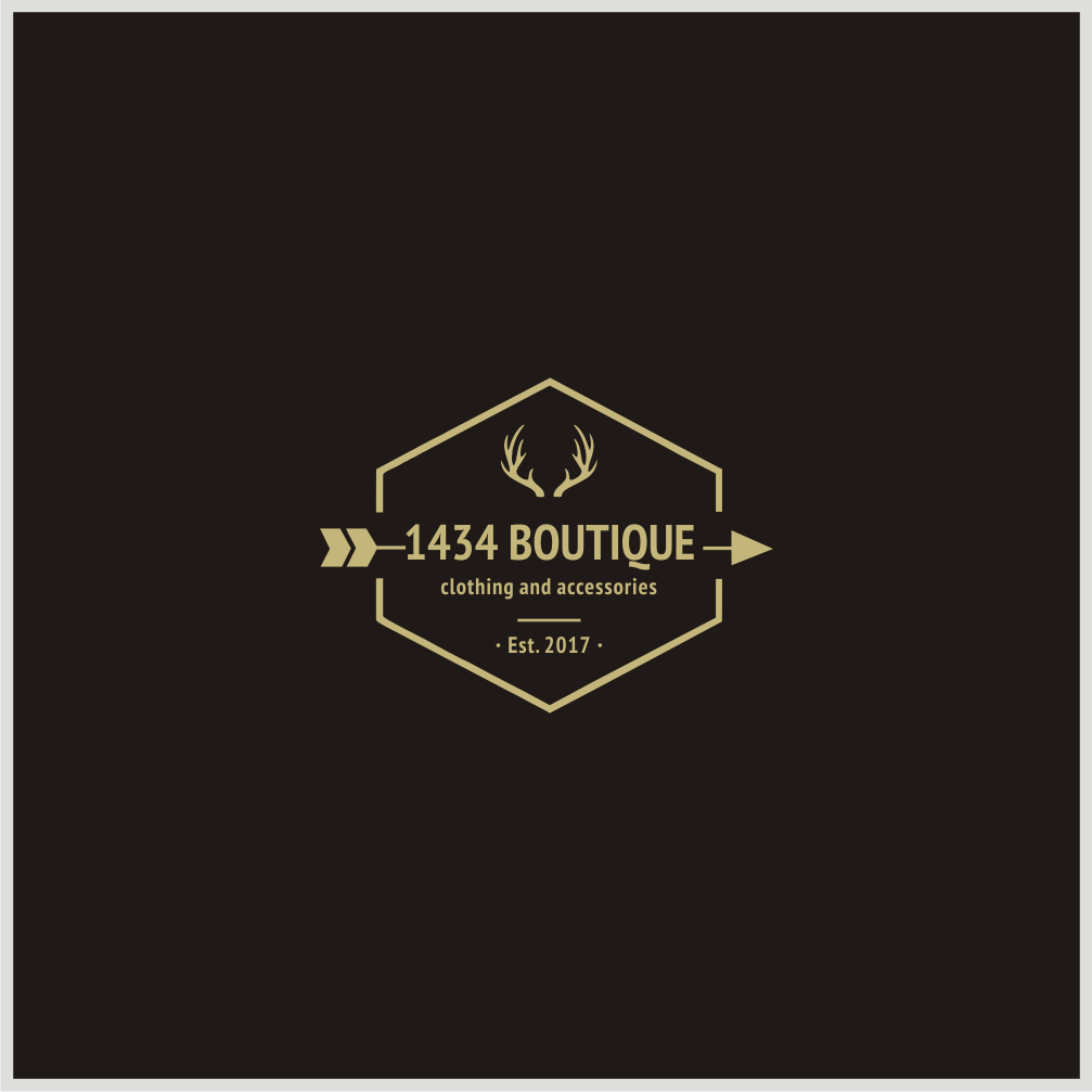 Logo Design by YOHANE$ for 1434 Boutique | Design #16579063