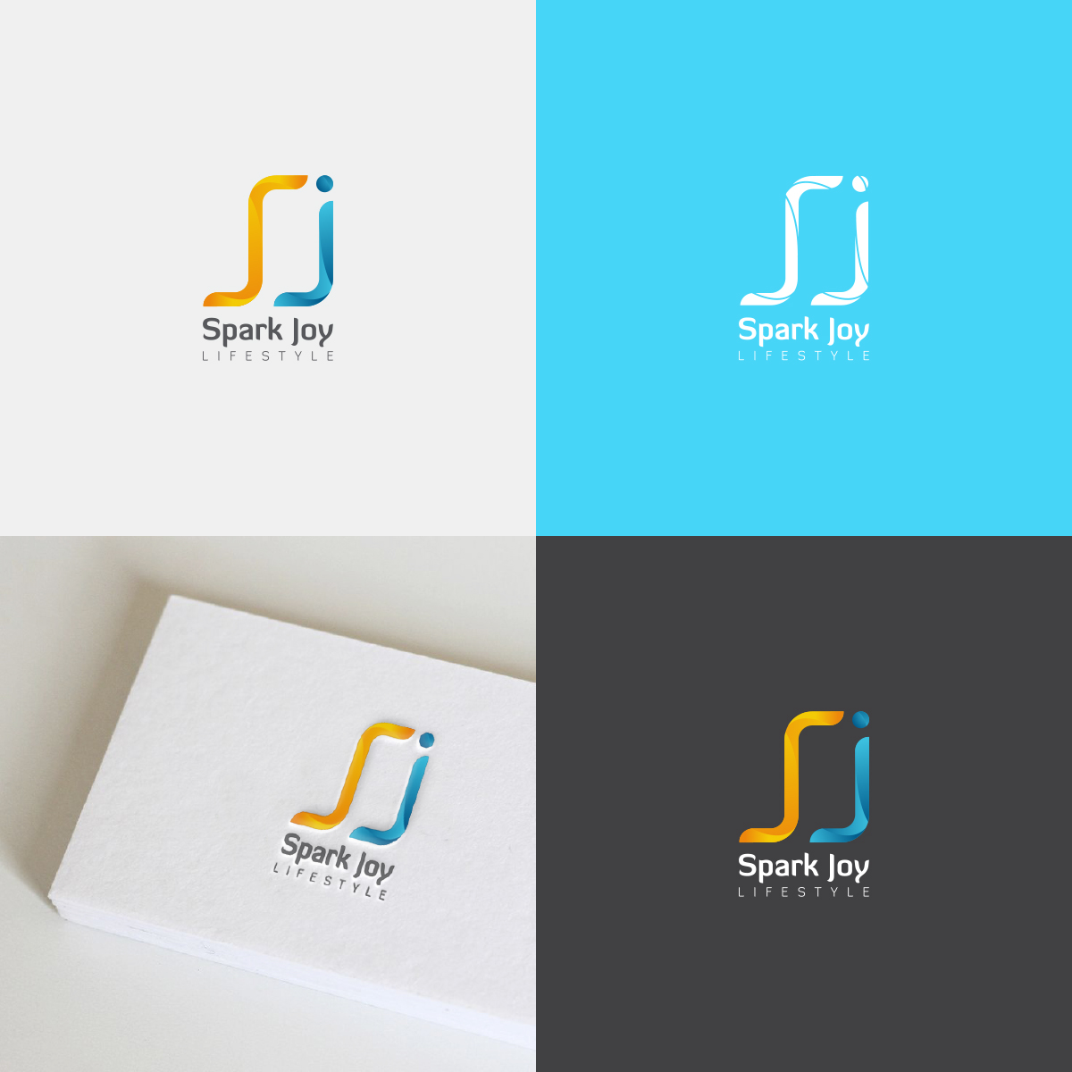 Logo Design by Sandaru for Spark Joy Lifestyle | Design #16575414