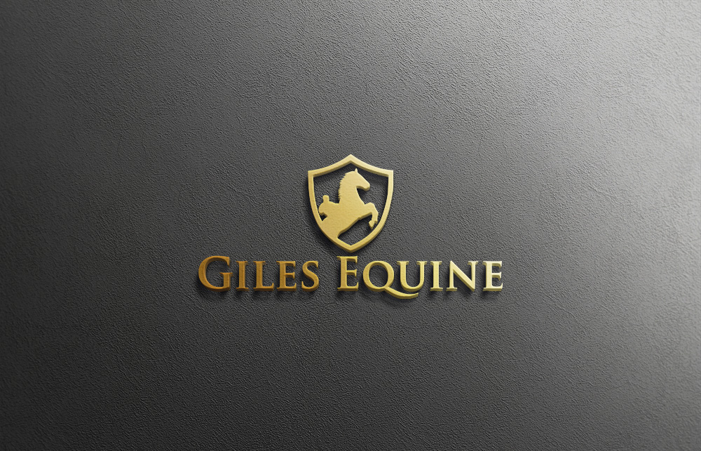 Logo Design by Sherpa design for Giles Equine | Design #16610333