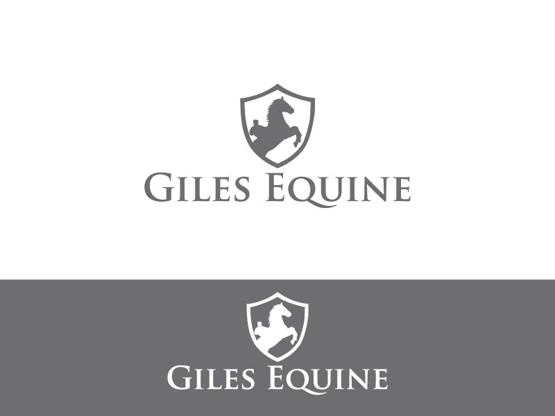 Logo Design by Sherpa design for Giles Equine | Design #16610334