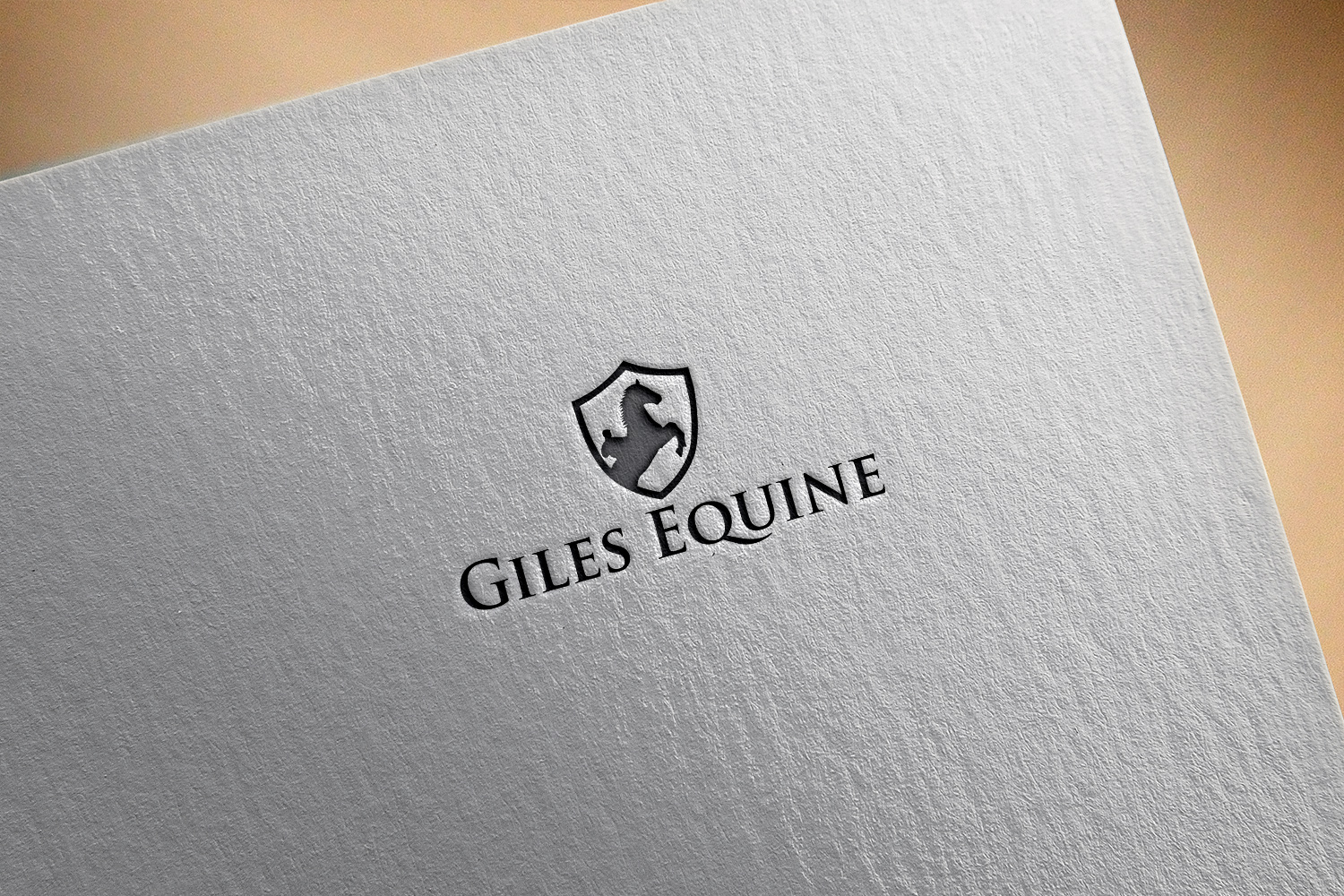 Logo Design by Sherpa design for Giles Equine | Design #16610335