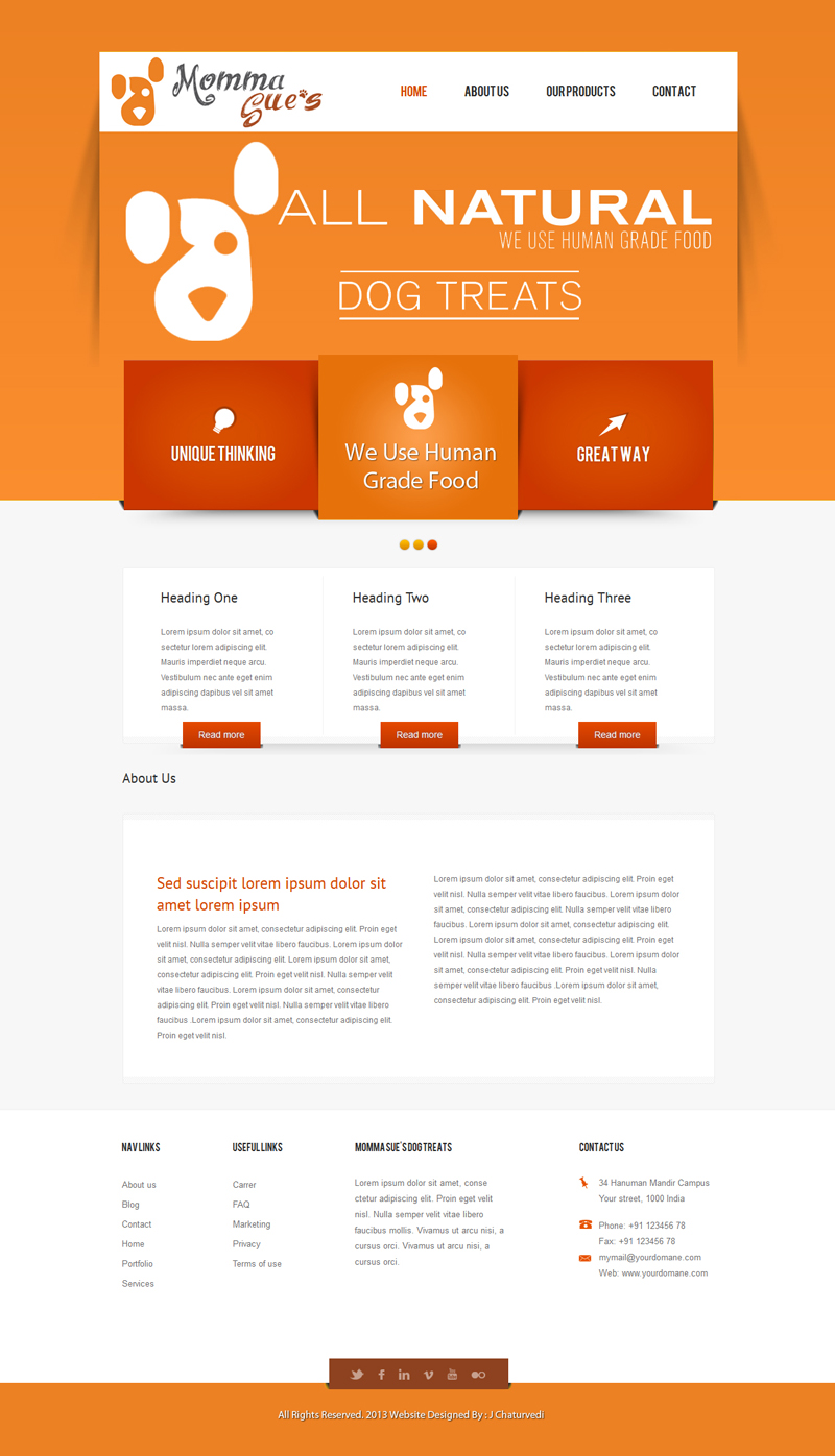 Design Wordpress par J. Chaturvedi pour ce projet | Design #2680581