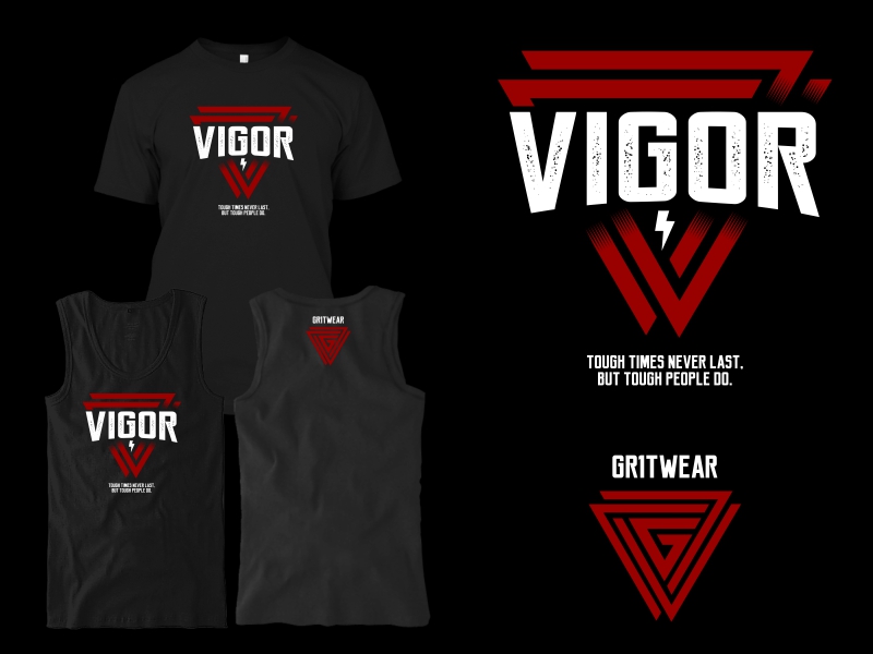 T-shirt Design by 2ndfloorharry for GR1TWEAR | Design #16603637