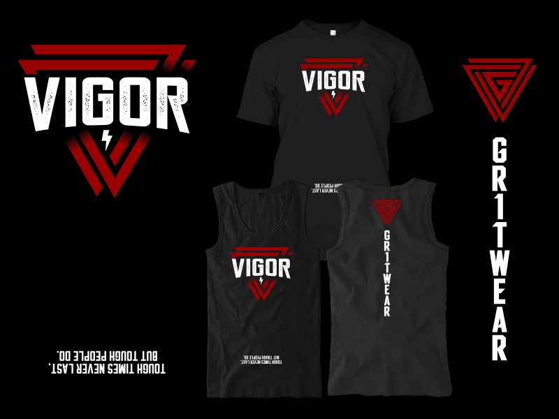 T-shirt Design by 2ndfloorharry for GR1TWEAR | Design #16652747