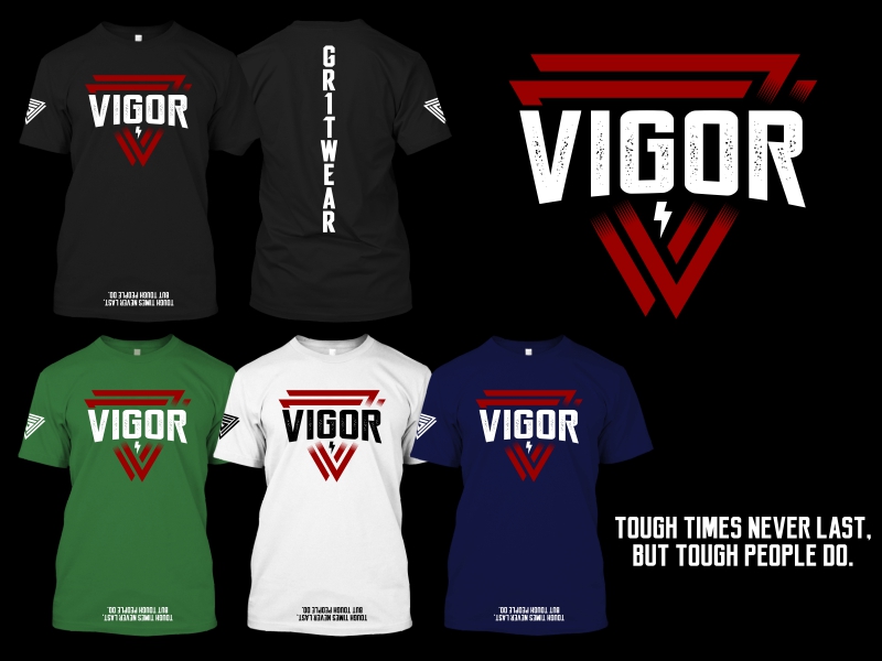 T-shirt Design by 2ndfloorharry for GR1TWEAR | Design #16704100