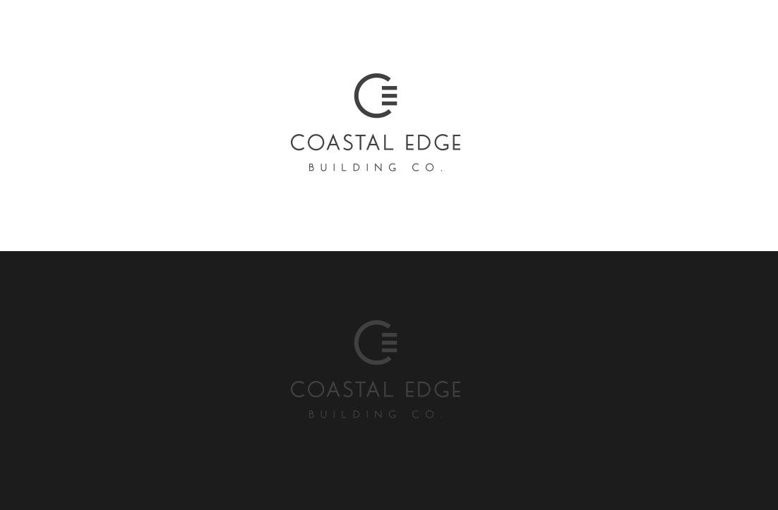 Logo Design by GLDesigns for coastal edge building co. | Design #16536830