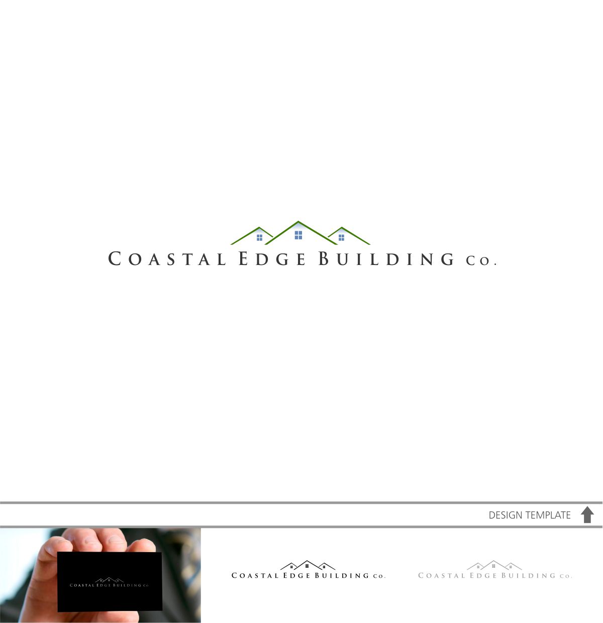 Logo Design by DesignMX (Renan Mejia) for coastal edge building co. | Design #16562427