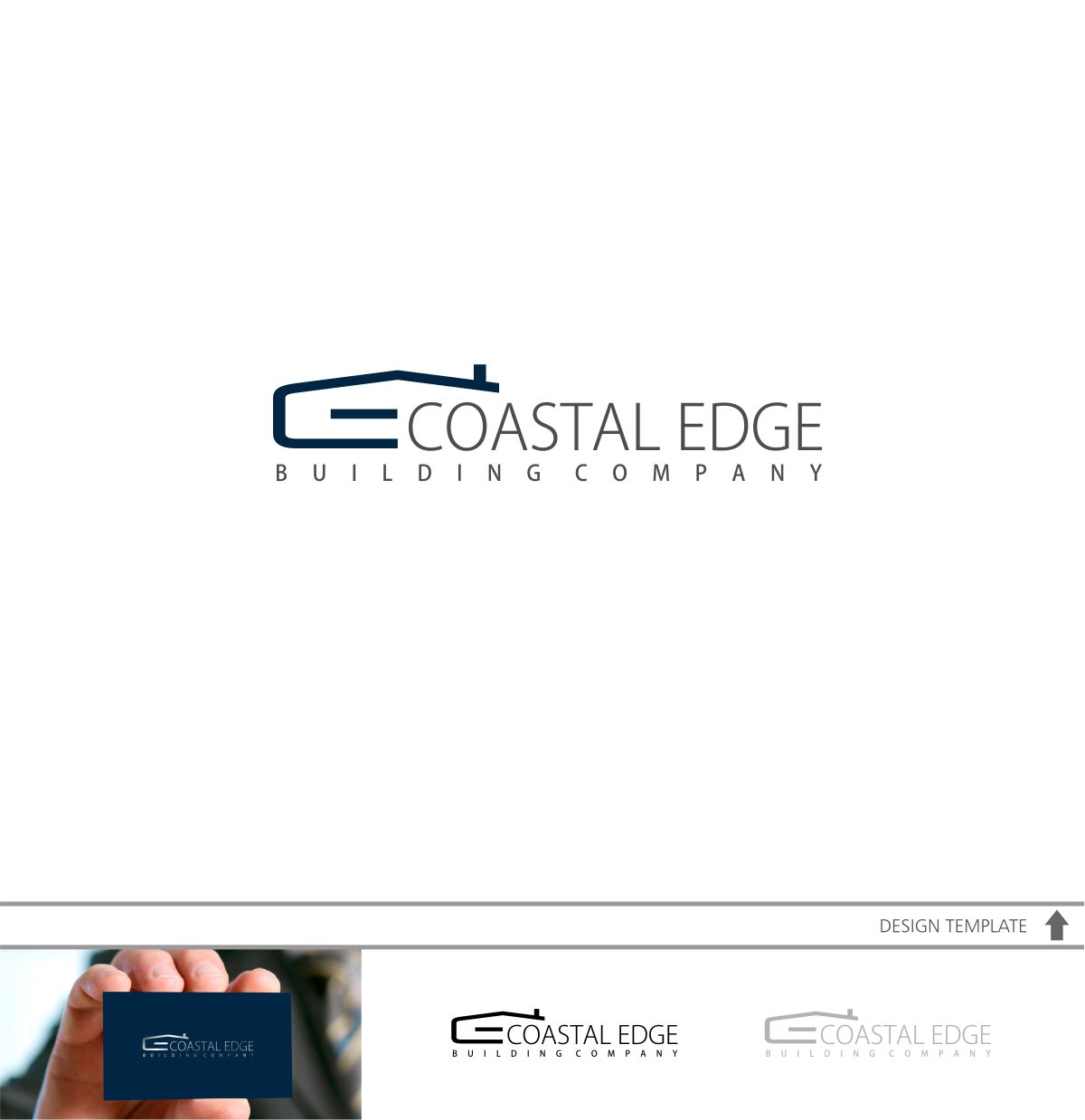 Logo Design by DesignMX (Renan Mejia) for coastal edge building co. | Design #16562871