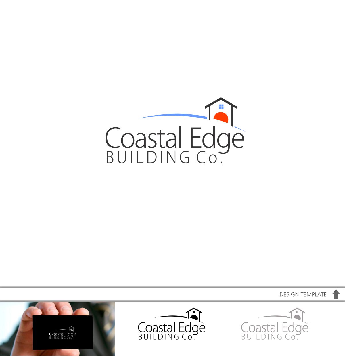 Logo Design by DesignMX (Renan Mejia) for coastal edge building co. | Design #16562873