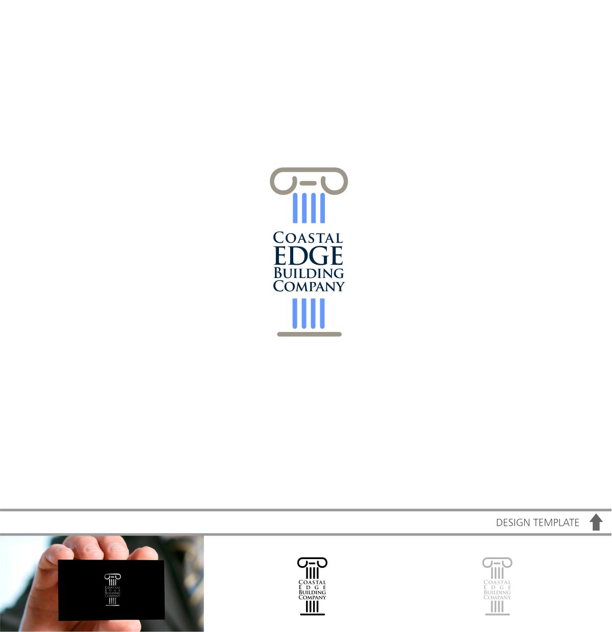 Logo Design by DesignMX (Renan Mejia) for coastal edge building co. | Design #16571564