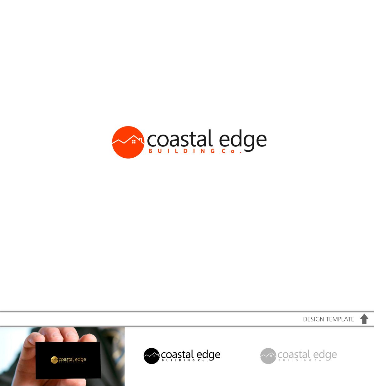 Logo Design by DesignMX (Renan Mejia) for coastal edge building co. | Design #16571565