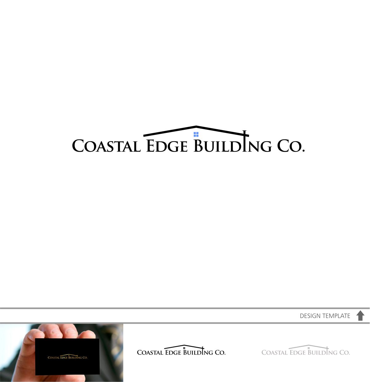 Logo Design by DesignMX (Renan Mejia) for coastal edge building co. | Design #16571566