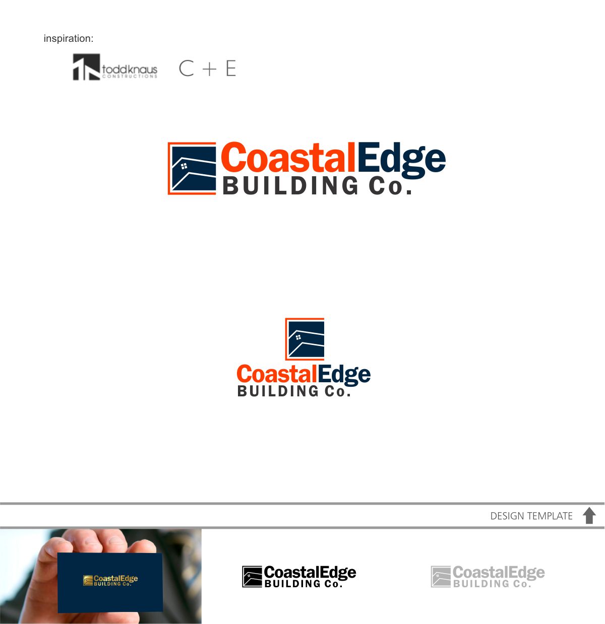 Design de Logo par DesignMX (Renan Mejia) pour coastal edge building co. | Design #16607552